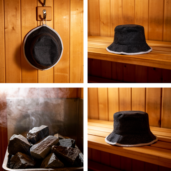 100% Australian Merino Wool Sauna Hat
